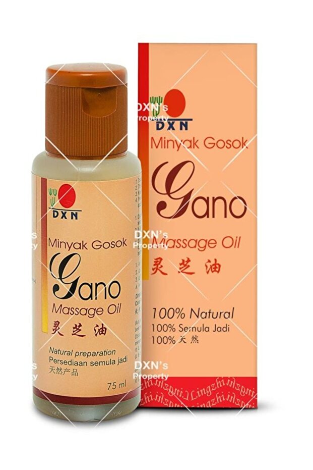 Gano Masaj Yağı Ganoderma Katkılı - 1