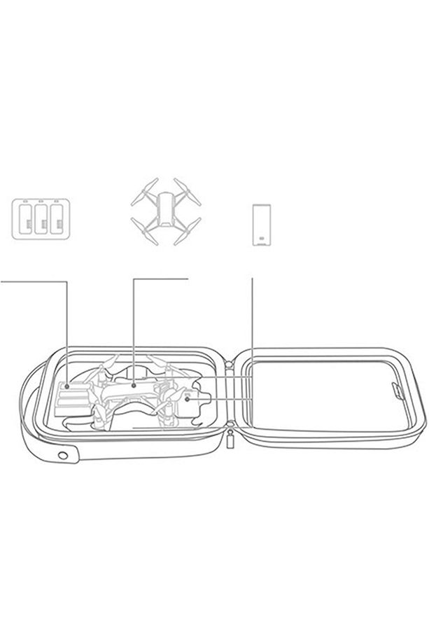 Carrying Case Djı Tello Drone Taşıma Çantası (p-wj-002) - 3