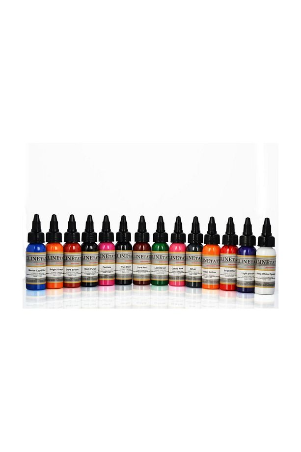 1 Oz Xlinetattoo Bright Red Dövme Boyası - 30ml Parlak Kırmızı Dövme Mürekkebi - 2