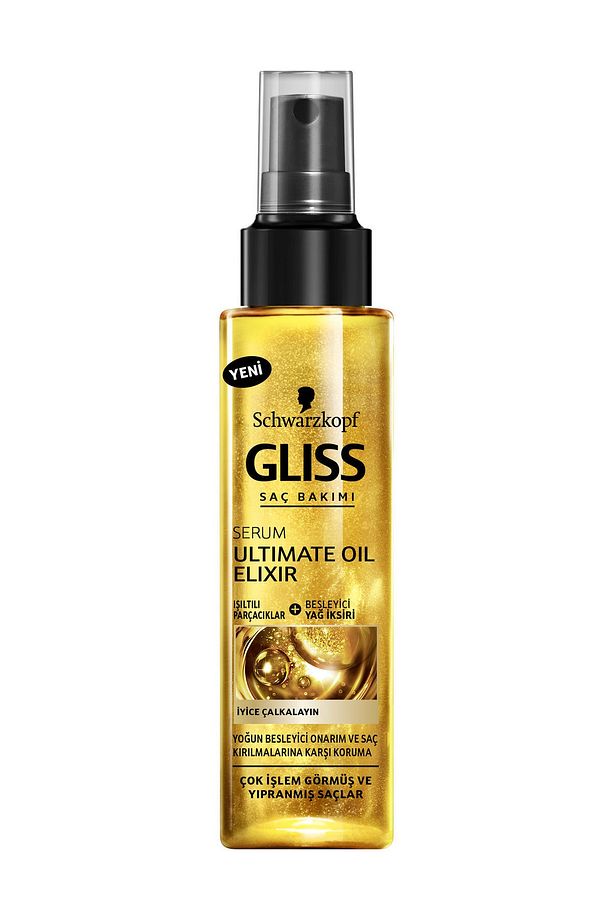 Ultimate Oil Elixir Çok İşlem Görmüş Ve Yıpranmış Saçlar Serum 100 Ml - 1
