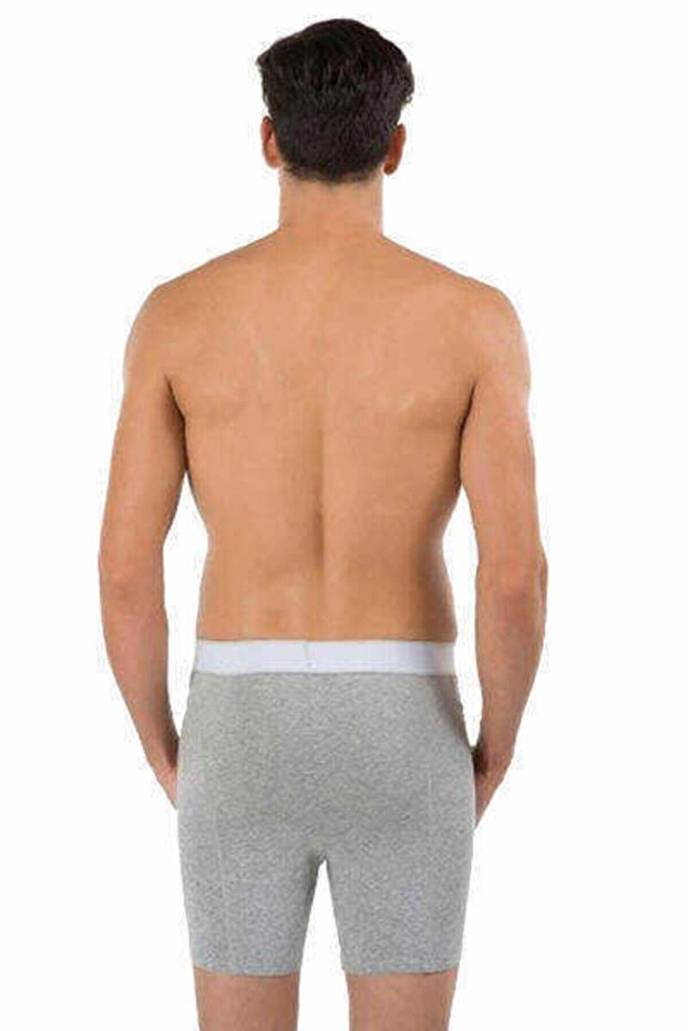 بوكسر رمادي للرجال - 1