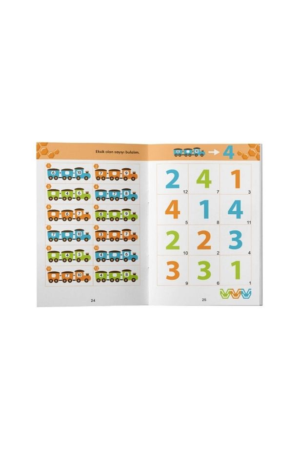 Bee Smart Görsel Ve Işitsel Dikkati Güçlendirme Seti 5-6 Yaş & Adeda Dikkati Güçlendirme Seti 5 Yaş - 5