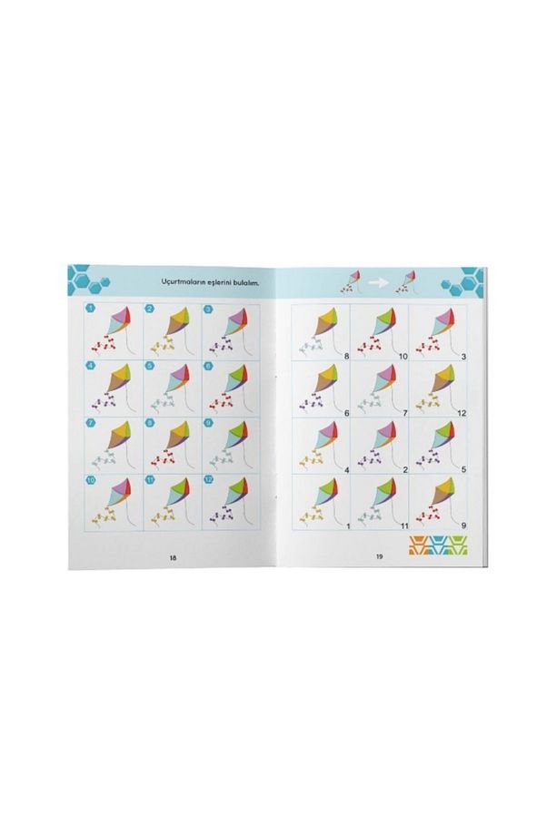 Bee Smart Görsel Ve Işitsel Dikkati Güçlendirme Seti 5-6 Yaş & Adeda Dikkati Güçlendirme Seti 5 Yaş - 6