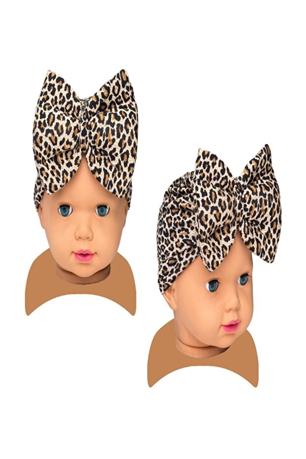 Baby Bonnet with Bow and Ribbon