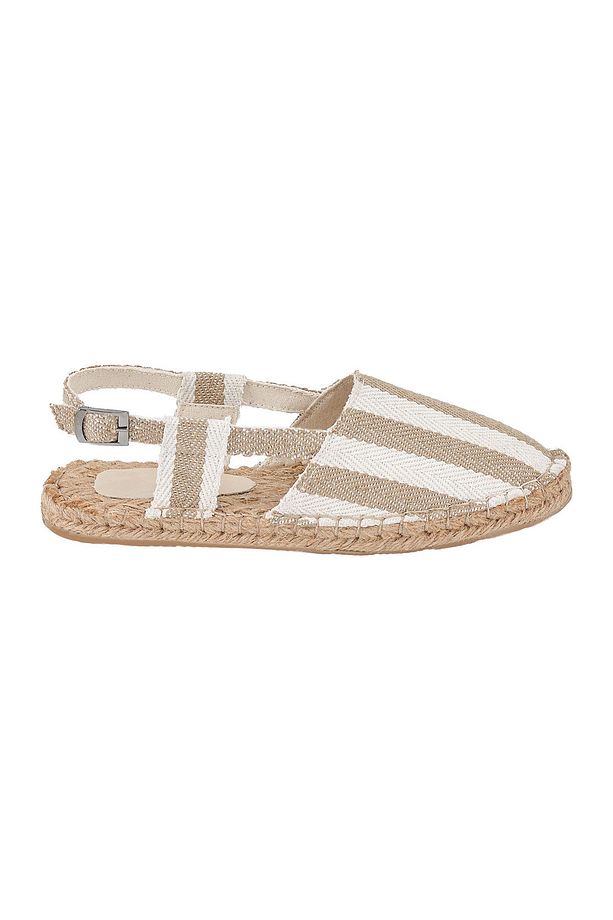 El Yapımı Hasır Taban Espadril - 5