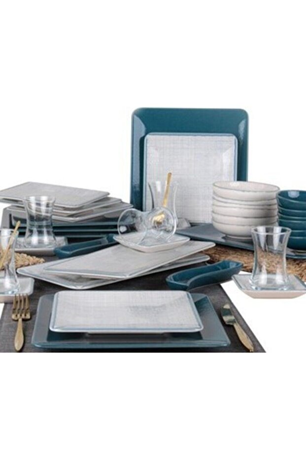 Siera 41 Parça 6 Kişilik Kahvaltı Takımı - 1