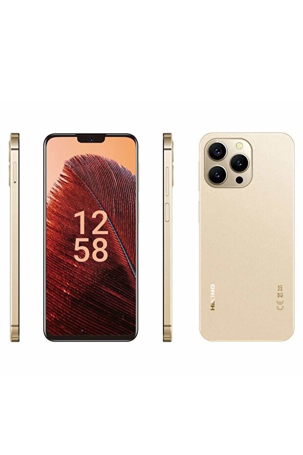 Hiking A43 128 GB 6 GB Ram Gold Cep Telefonu - 1