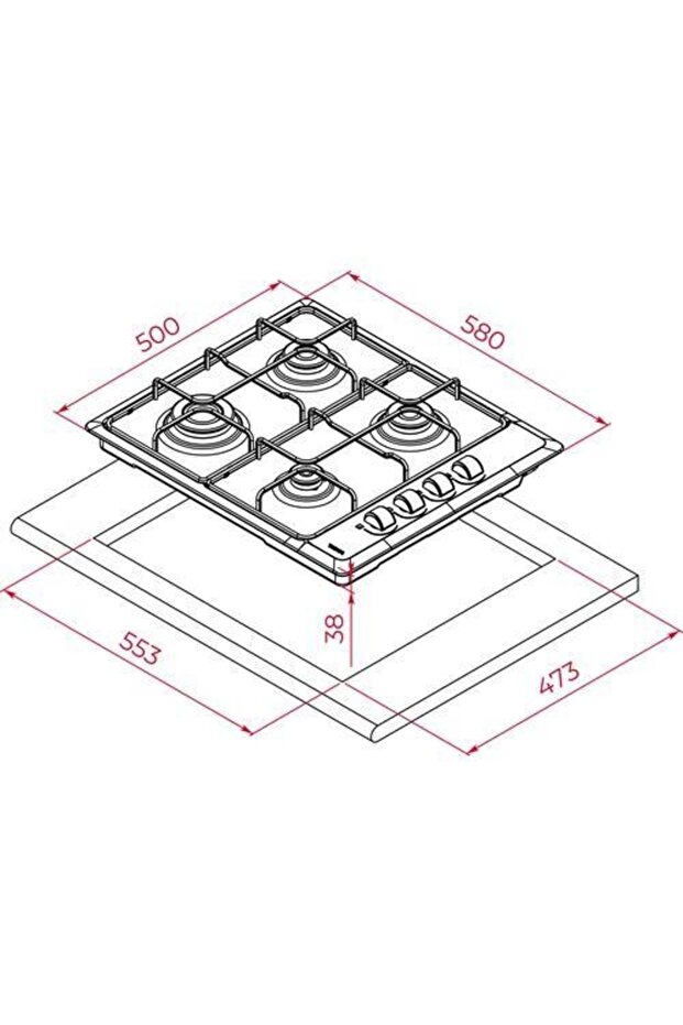 Chef 1 Ankastre Set - 5