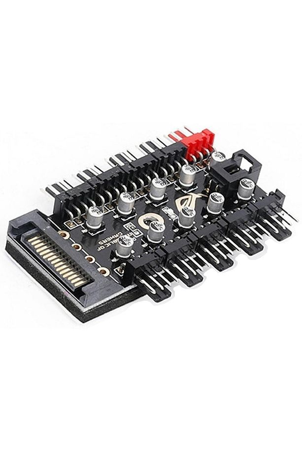 4988 10 Port Fan Power Sata Güç Switch Pwm Çoklayıcı - 3