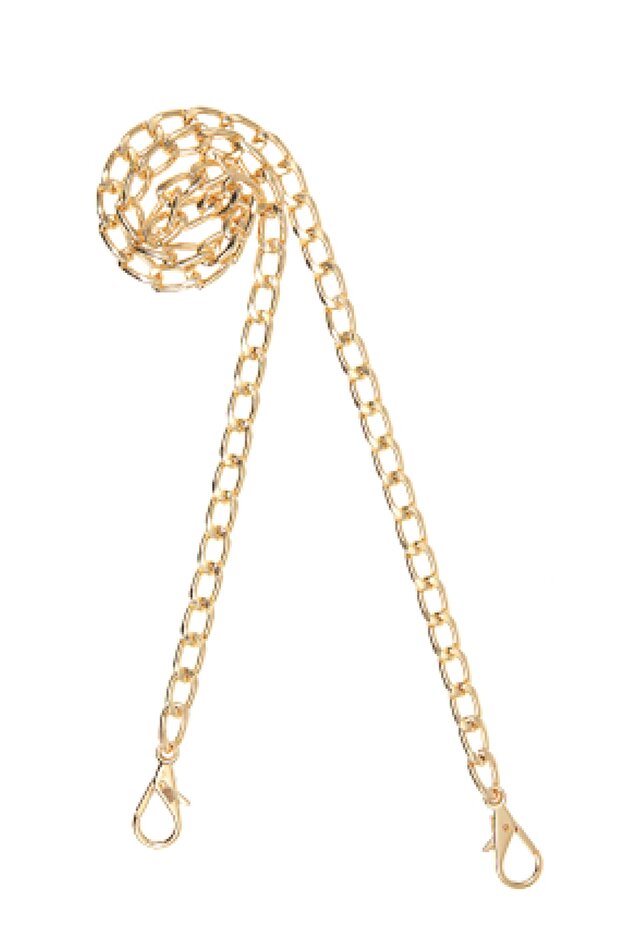 حزام حقيبة كتف بسلسلة ذهبية - 1