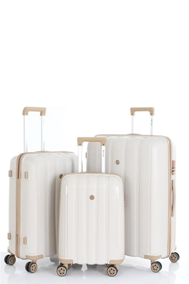 mçs polipropilen esnek valiz seti - 1