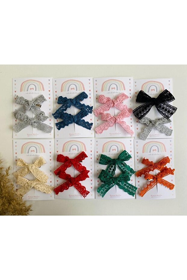 Dantel Toka Çorap Set - 3