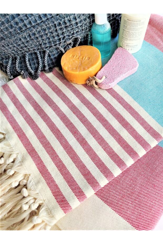 100% Cotton Bath Towel, Peshtemal, Turkish Bath, Beach Towel (100cm X 180cm)