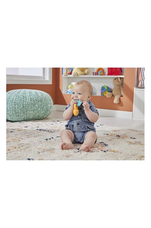 Eğlenceli Dostlar Dişlik ve Çıngıraklar Teething Time Otter HKD69 - 5
