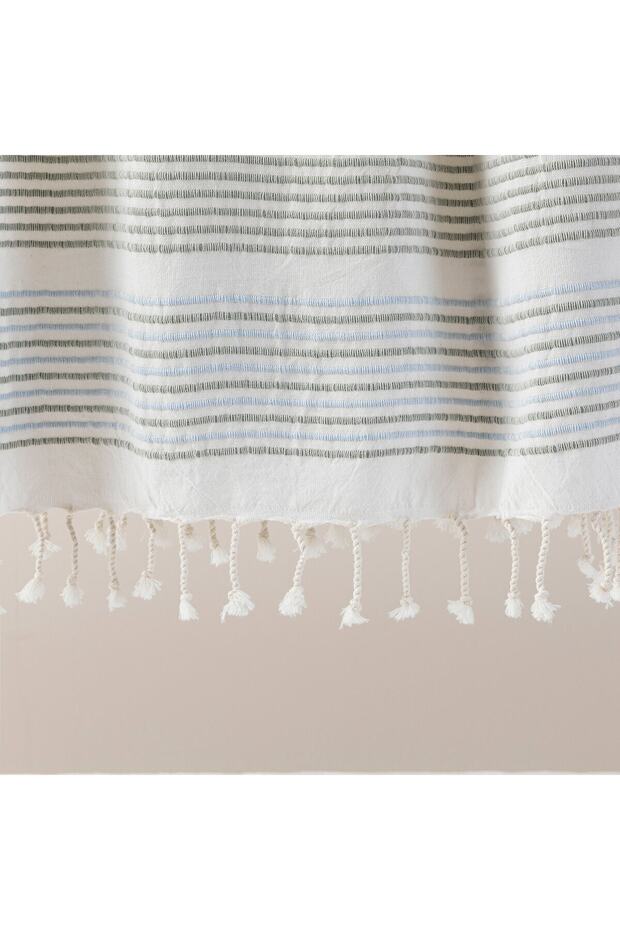 Codruta Peştamal 90x170 cm EKRU/MINT - 4