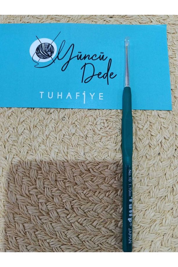 Silikon Yumuşak Saplı Örgü-dantel Tığı 10 Numara 1.10 Mm ( Bu Tığ 10 Mm Kalın Tığ Değildir.) - 1