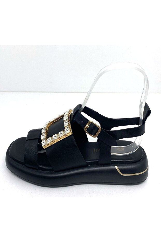 Hakiki Deri Sandalet - 3