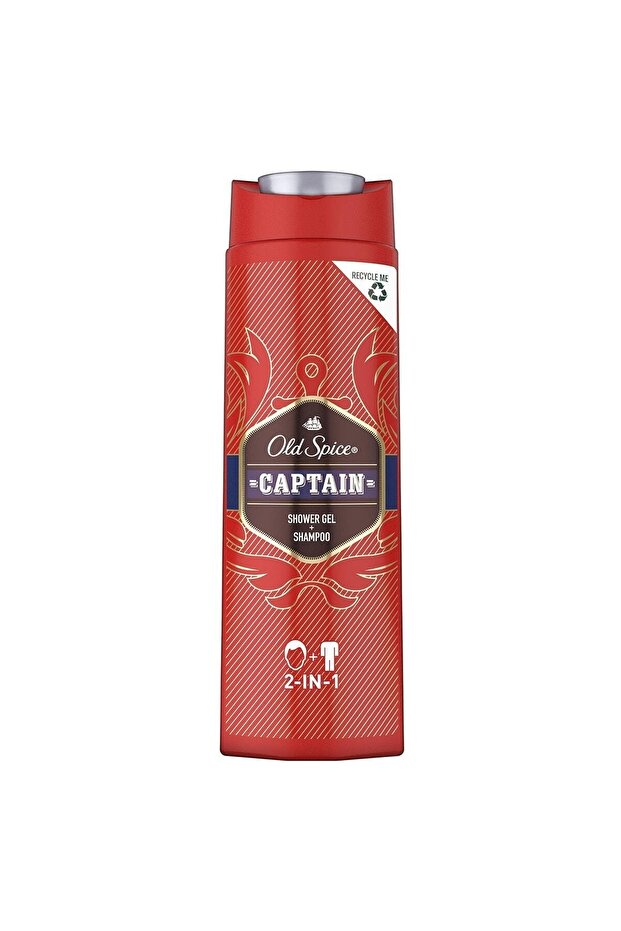 Duş Jeli & Şampuan Captain 400 ml - 6