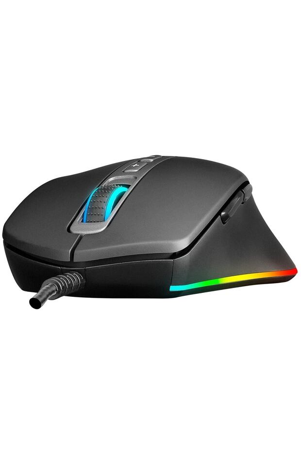 Smx-r58 Eagle Usb Siyah 10000dpi Rgb Ledli Makrolu Gaming Oyuncu Mouse - 3