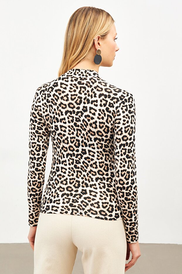 Body de damă cu model leopard - 6