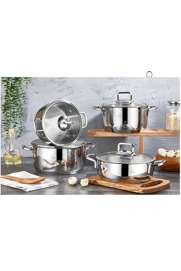 Vento 14 Parça Çelik Çeyiz Seti - 3