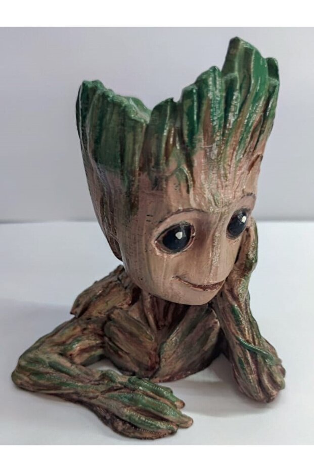 Baby Groot Saksı - 3d Baskı - 1