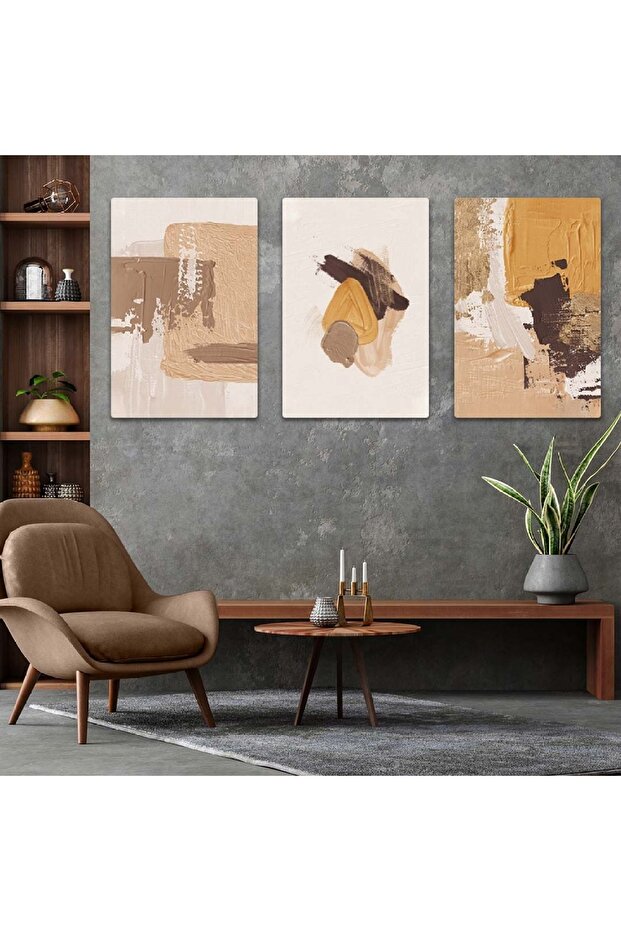 Abstract Pattern 3 Piece Mdf Table Set