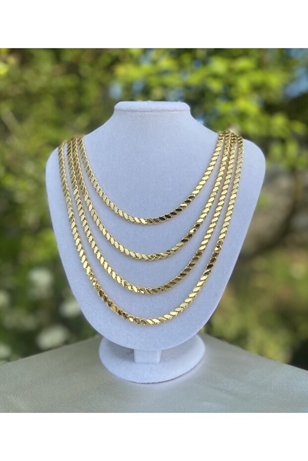 ÇELİK KUYUMCU MODEL ARPA ZİNCİR KOLYE - 1