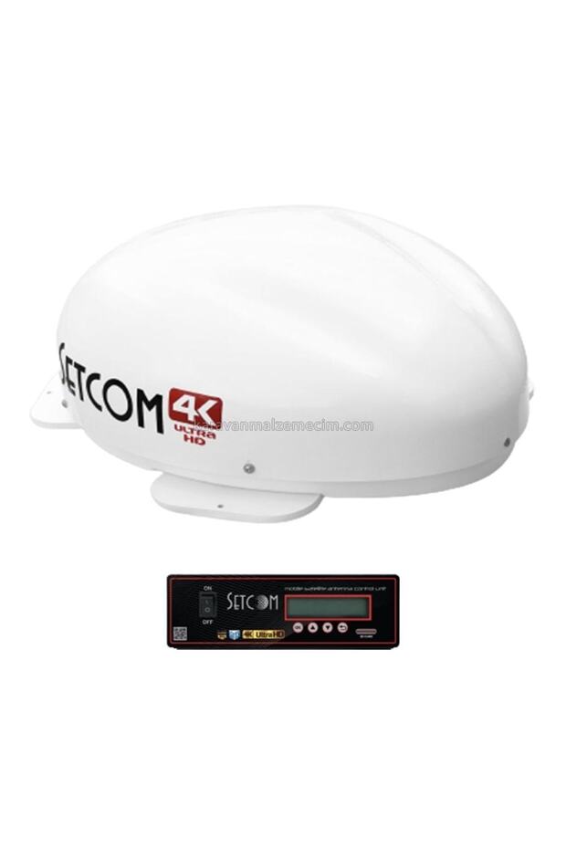 Setcom Mobil Karavan Uydu Anteni Tek Çıkış Stc-224 - 1