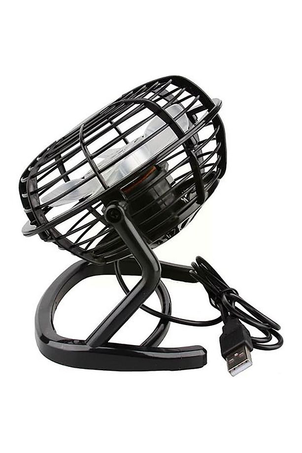 Masaüstü Sessiz Mini Usb Fan Soğutucu Serinletici Küçük Ayaklı Vantilatör - 4