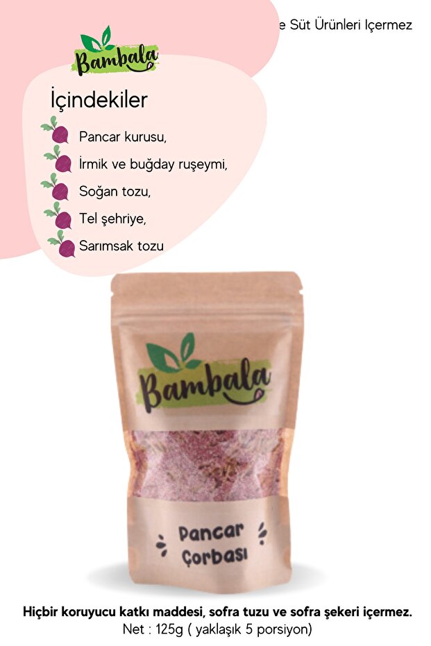Pancar Çorbası Harcı 125g - 1
