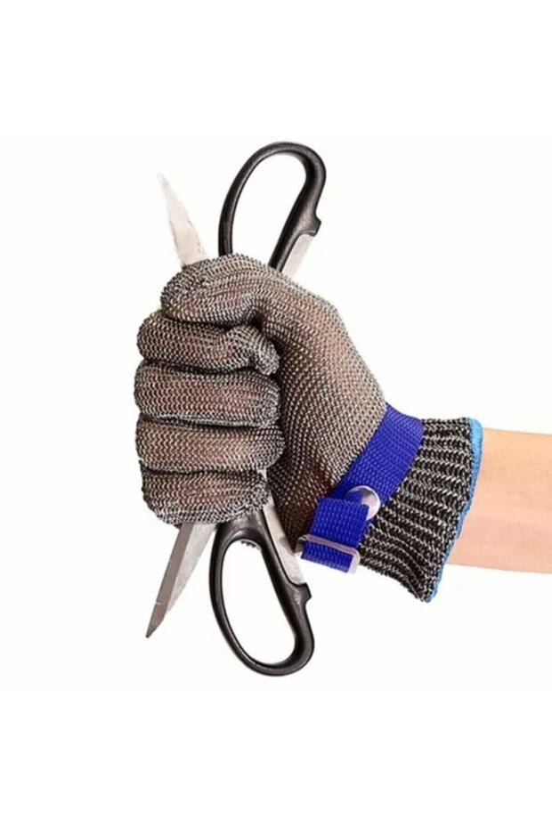 Çelik Örgü Paslanmaz Çelik Kesilmez Eldiven - 7