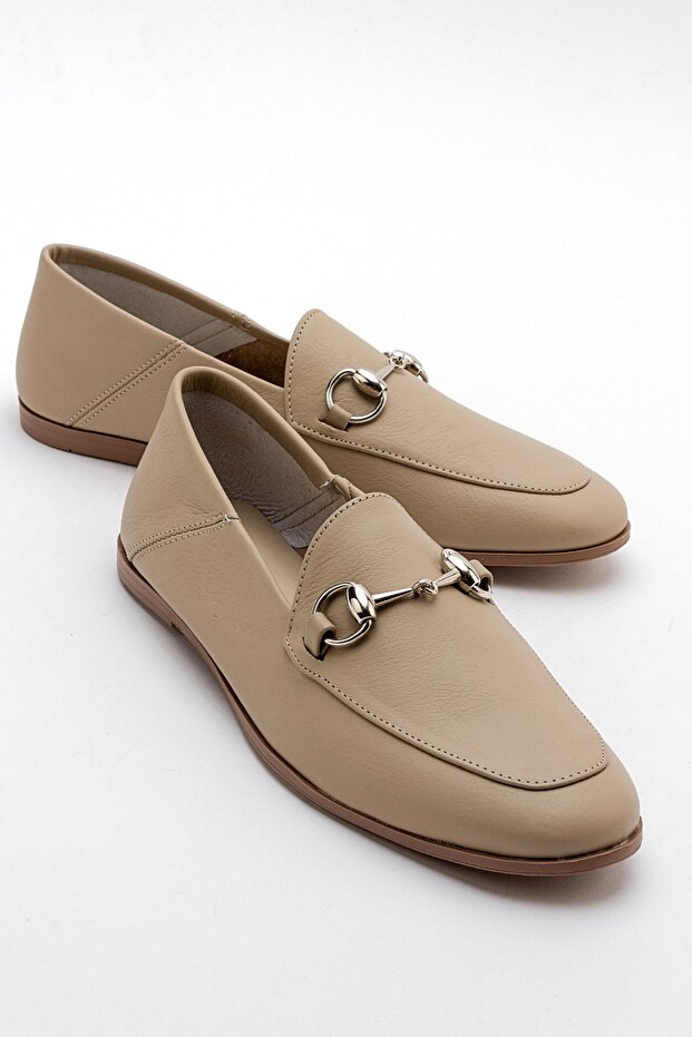 F03 Biscuit Skin Women's Ballerinas