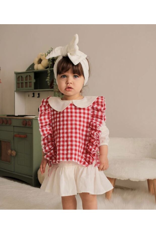 Girl's Dress And Shirt Set