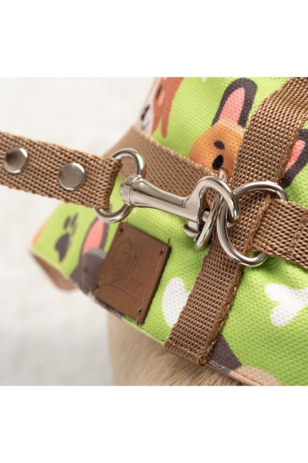 Ayarlanabilir Küçük Irk Köpek Göğüs Tasma Seti ve Gezdirme İpi - 2