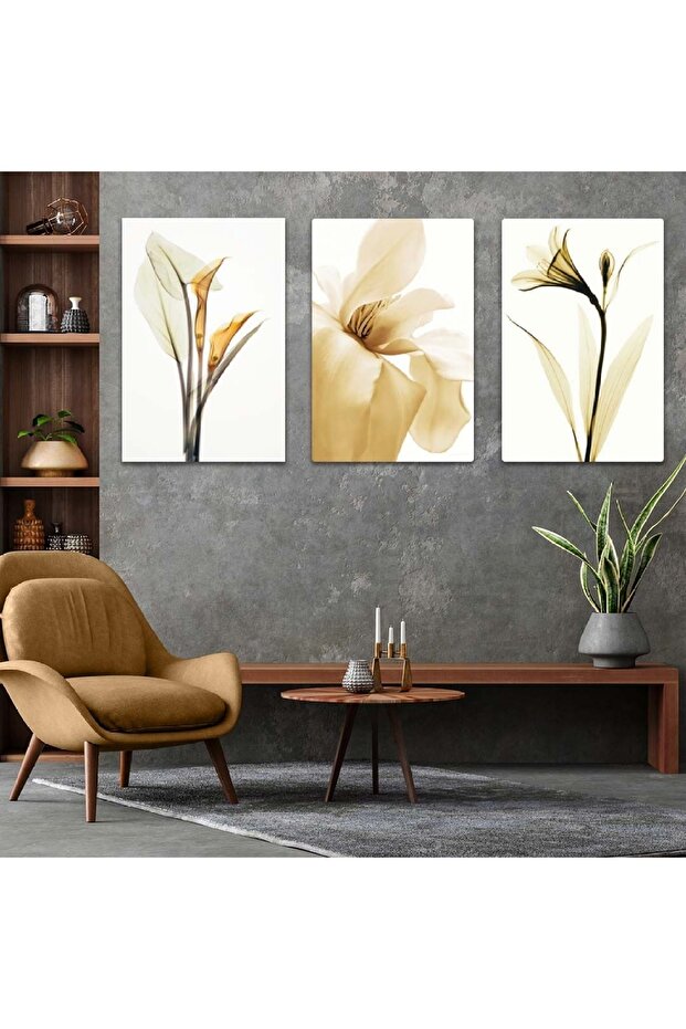 Triple Mdf Raindrop Table Set