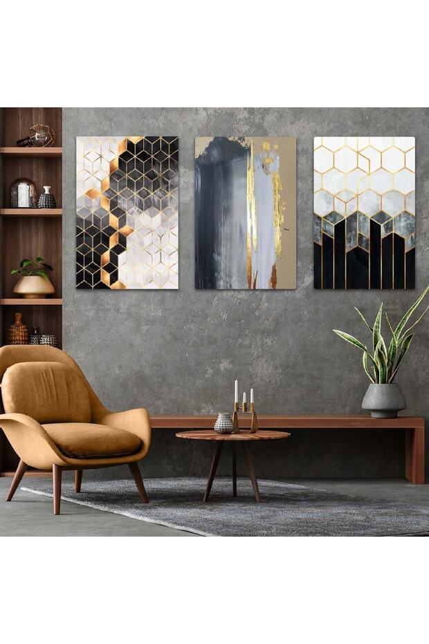 مجموعة طاولة رسم الطيور المهاجرة الحديثة من MDF الثلاثية