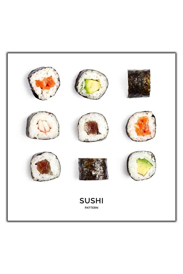 SUŞİ ÇEŞİTLERİKANVAS TABLO - 1