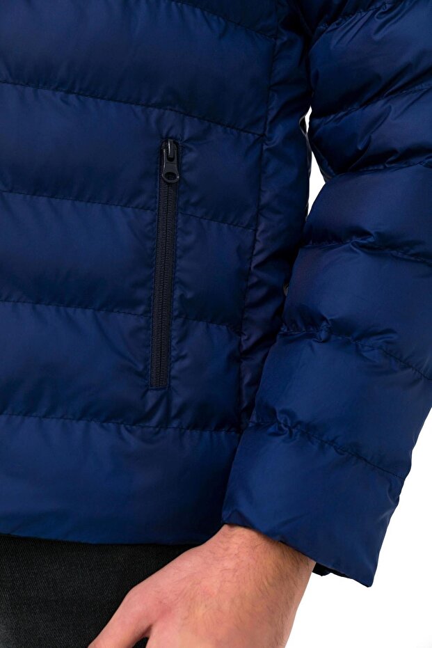 Slim Kalıp Kapitone Mont - 5