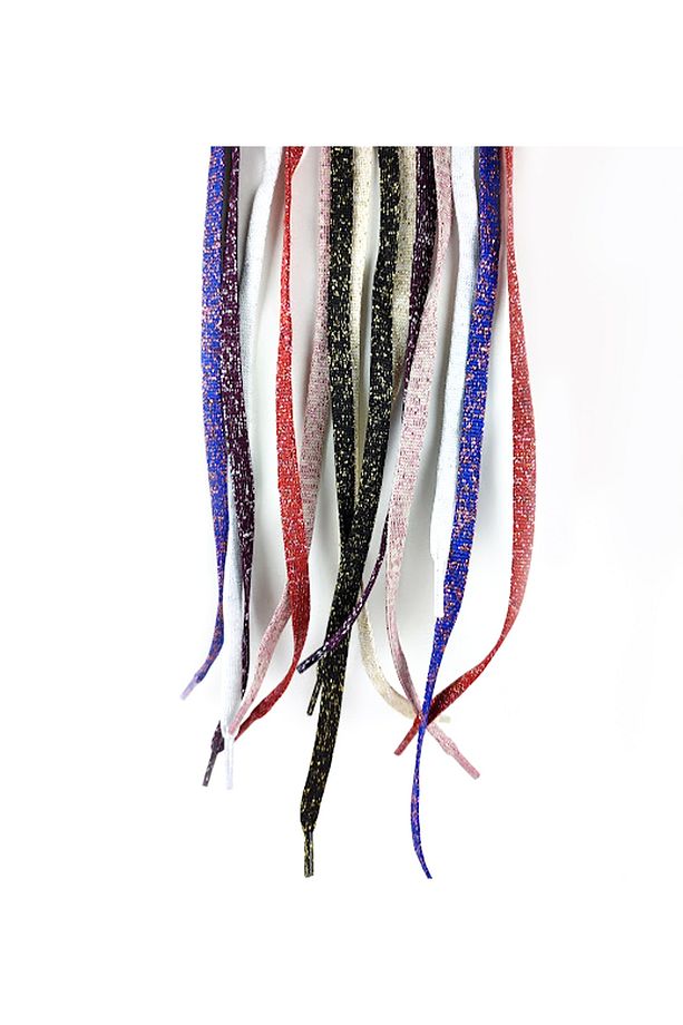 Mor Simli 120 cm Simli Yassı Bağcık, Bot, Spor,  , Günlük Ayakkabı Bağcığı - 8