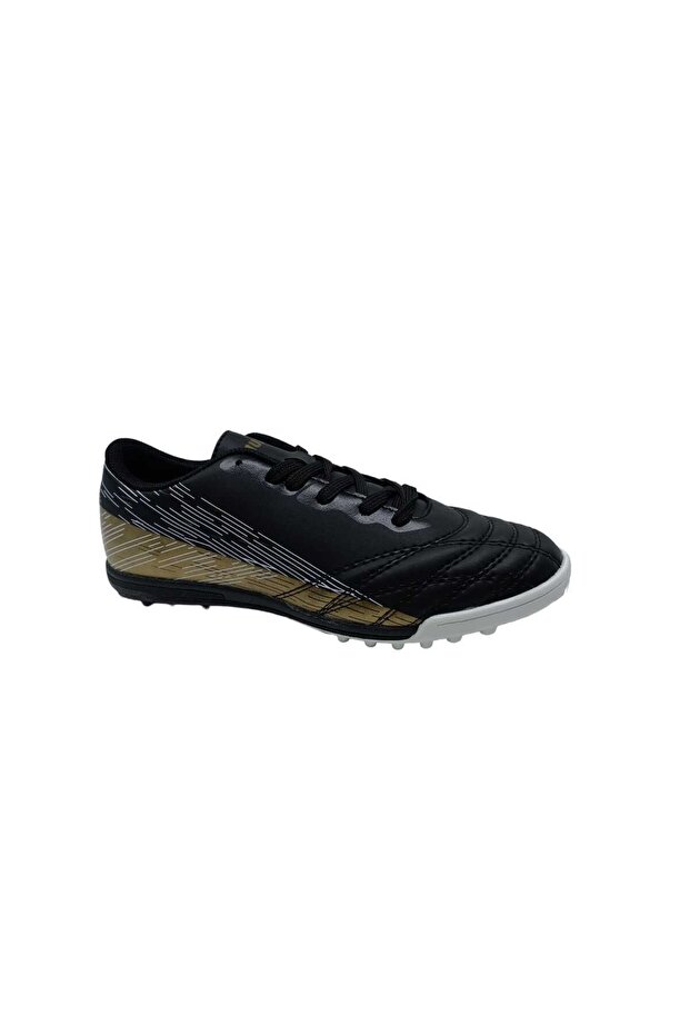 28004 Men's Black - Camel Astroturf Football Shoes