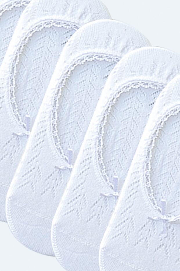 6'lı Dantelli Babet Çorap - 3