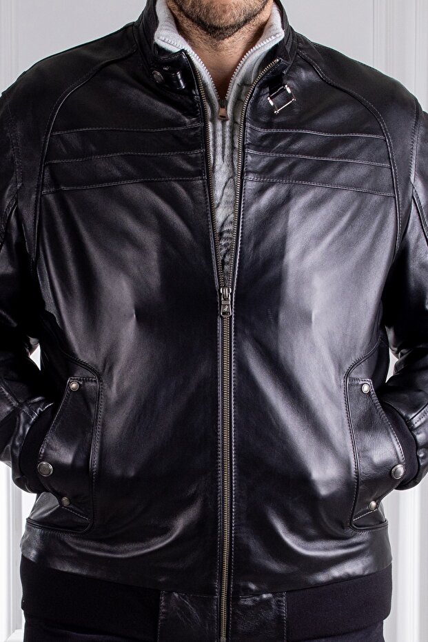 Interview Zero Siyah Hakiki Deri Mont - 4