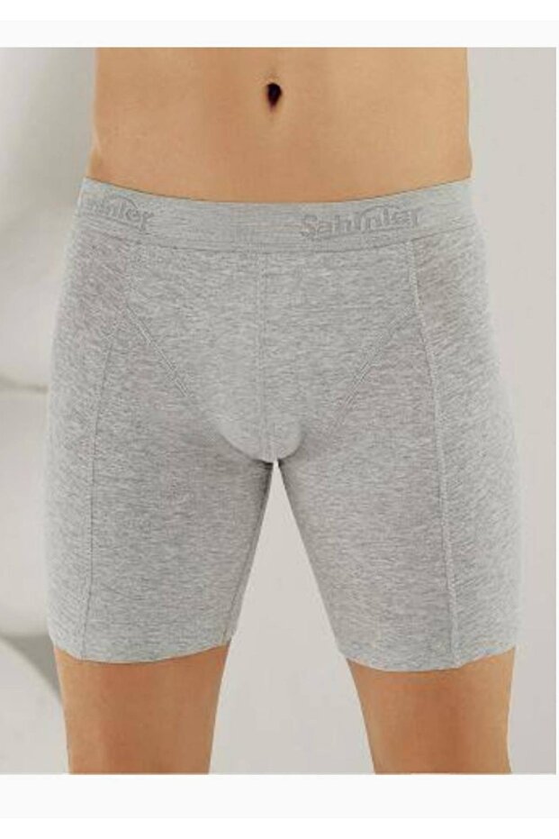 Men's Lira Long Boxers New Season with Color Options (6 Pieces Economical Pack)