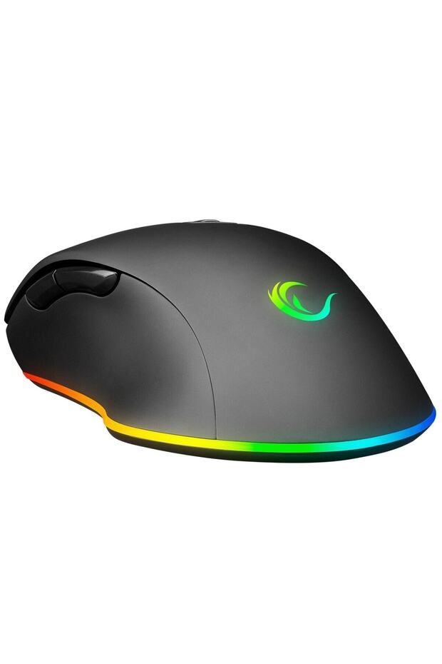 Smx-r58 Eagle Usb Siyah 10000dpi Rgb Ledli Makrolu Gaming Oyuncu Mouse - 6