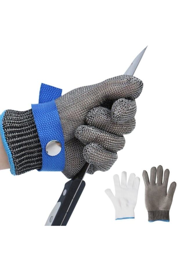 Çelik Örgü Paslanmaz Çelik Kesilmez Eldiven - 1