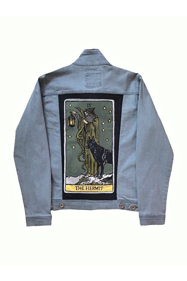 Tarot Kartı Mavi Ceket