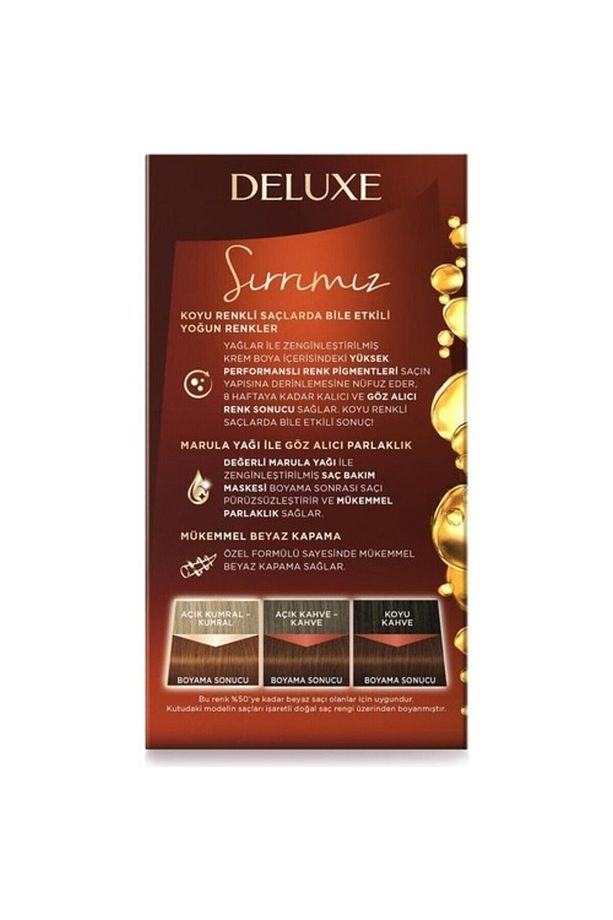 Schwarzkopf Palette Deluxe Yoğun Renkler 7-57 Tarçin Kahve Saç Boyası - 3