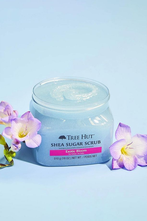 Tree Hut Exotic Bloom Shea Sugar Scrub Vücut Peelingi 510GR - 4