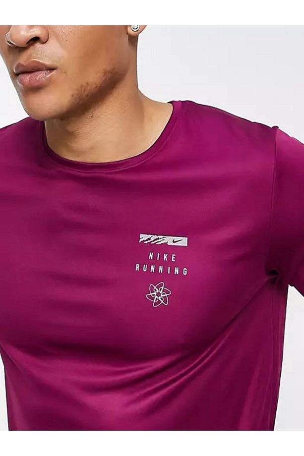 Dri-fit Uv Run Division Miller Running Erkek Koşu Tişört - 4